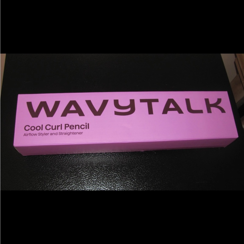 Wavytalk 0.65" Pencil Flat Iron Cool Curl Pencil new